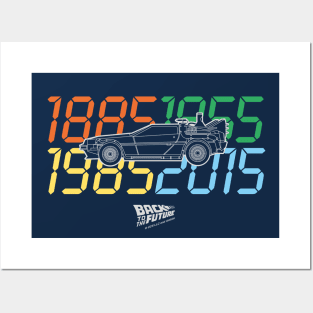 Delorean Time Circuits Posters and Art